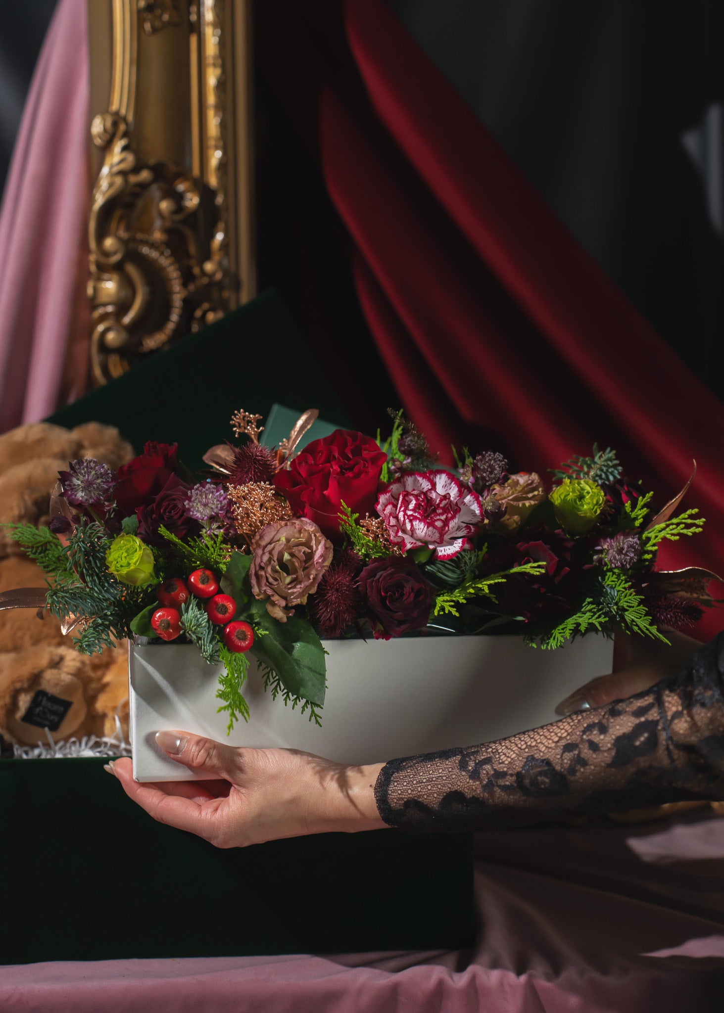 Crimson Chest Christmas Hamper