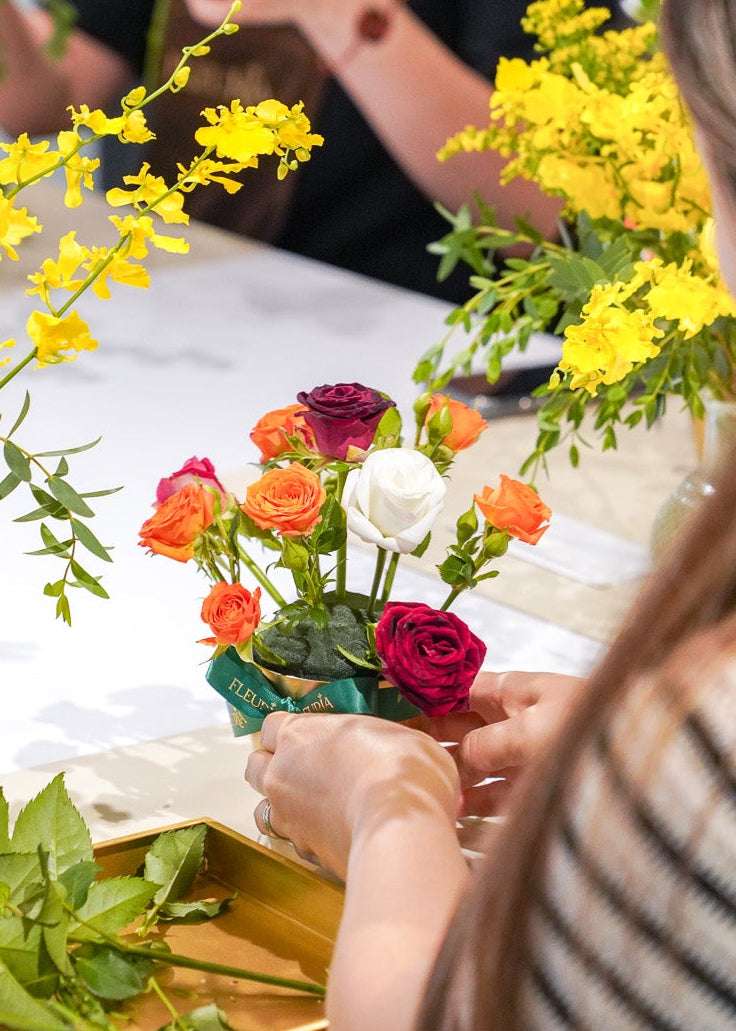 Gold Pot Floral Arrangement Workshop @ Pacific Place | Every Monday