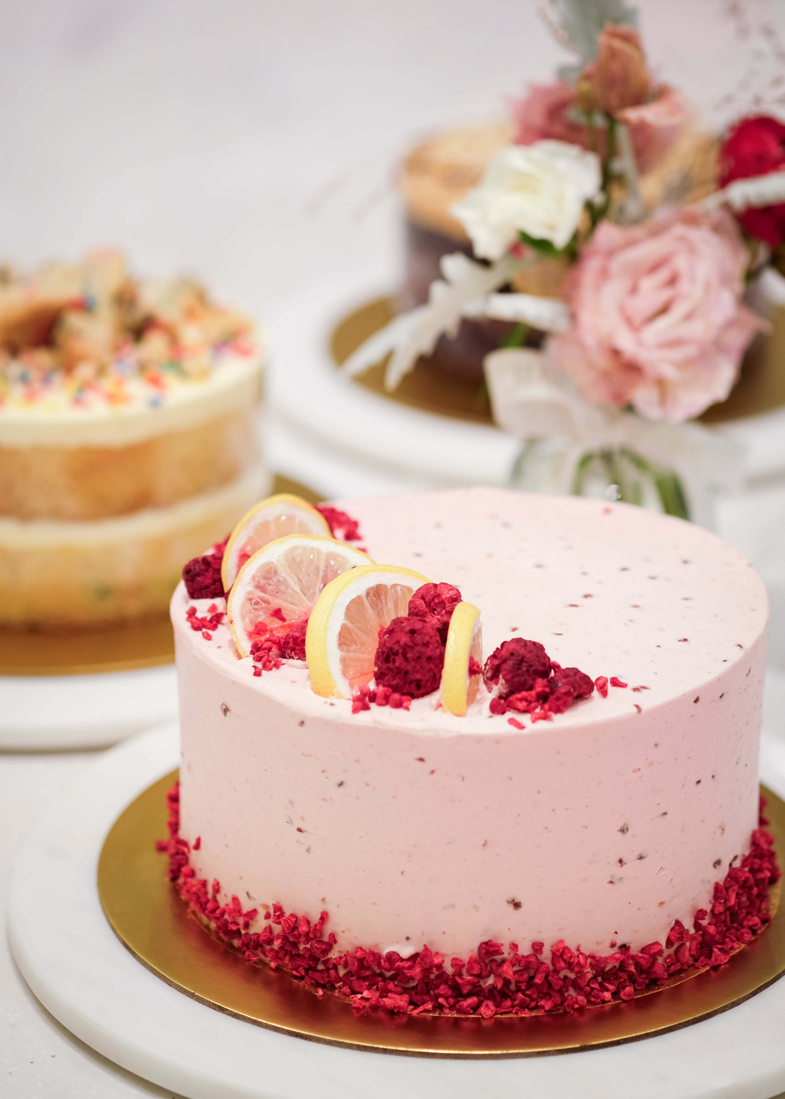Pink Lemonade Cake