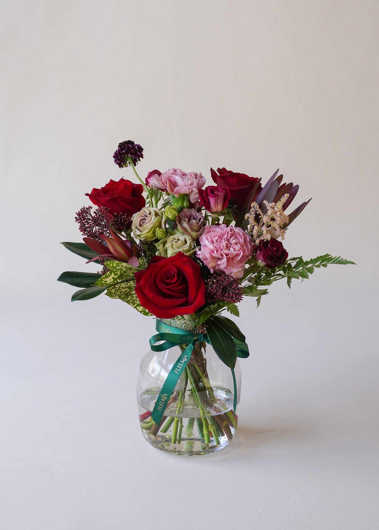Bordeaux Romance in Vase