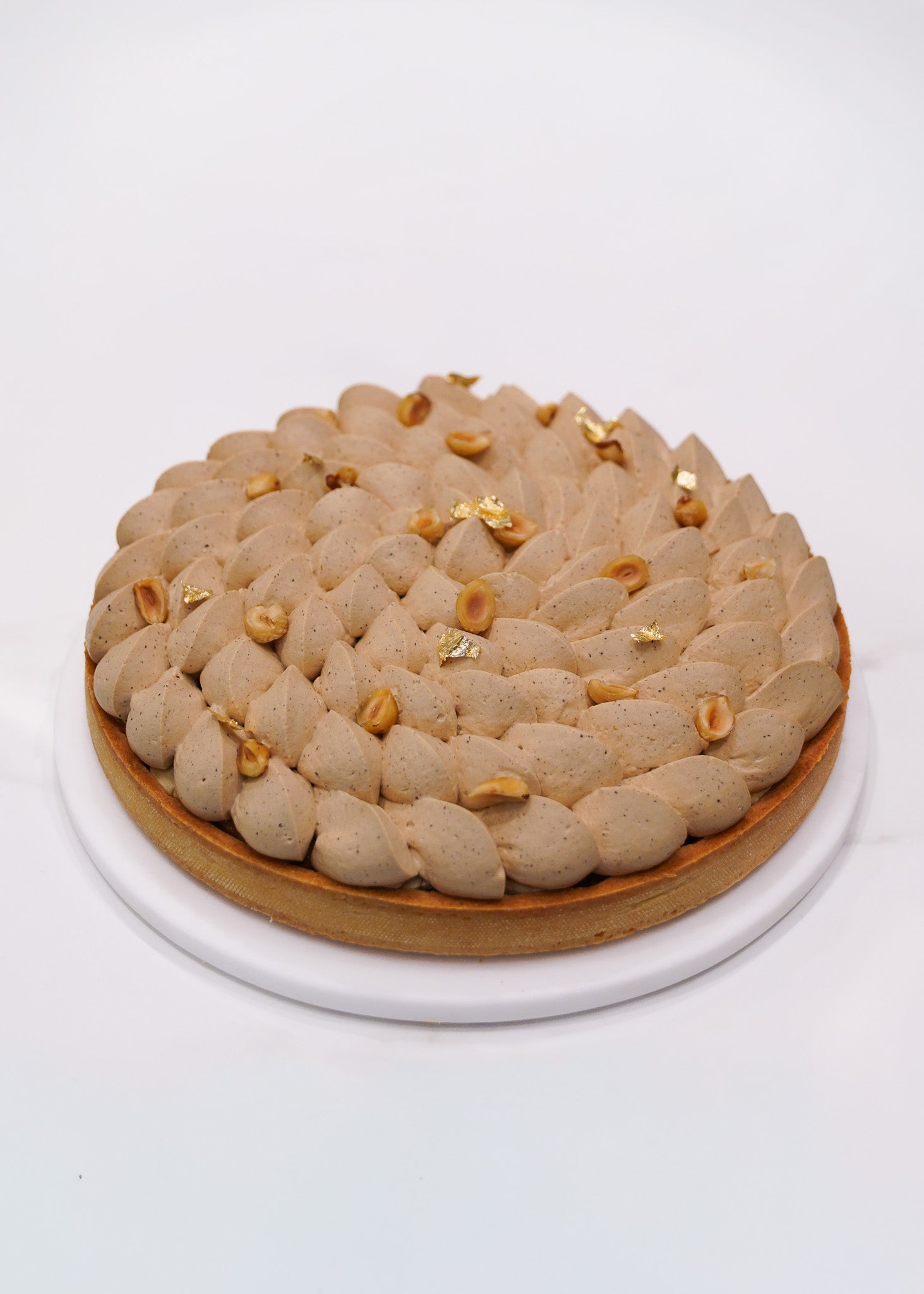 Coffee Hazelnut & Banana Pie