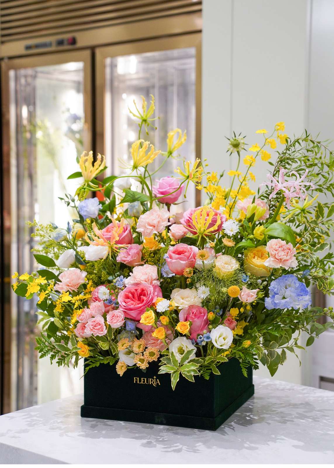 奢華鮮花禮盒