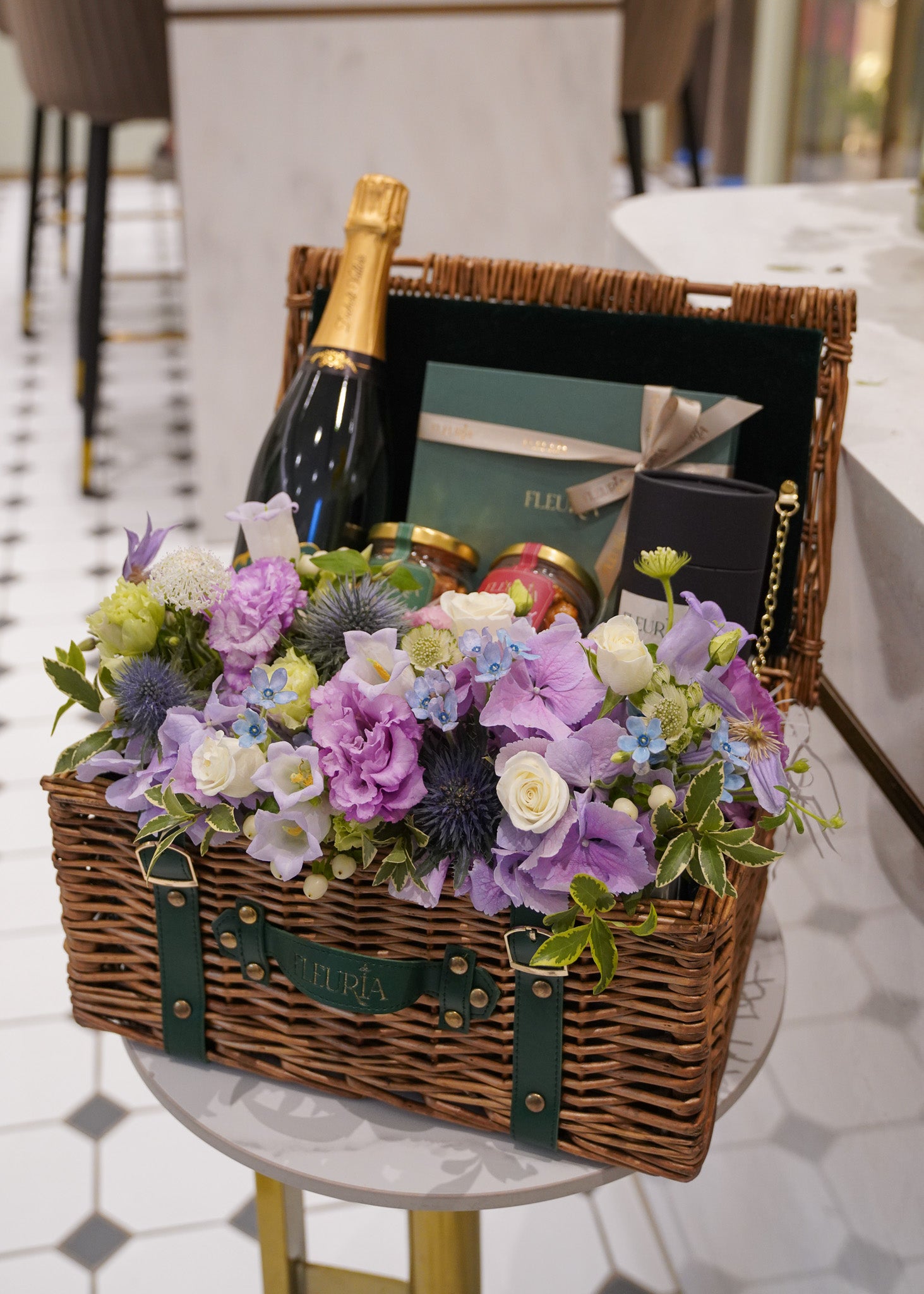 Fleuria Deluxe Gift Basket