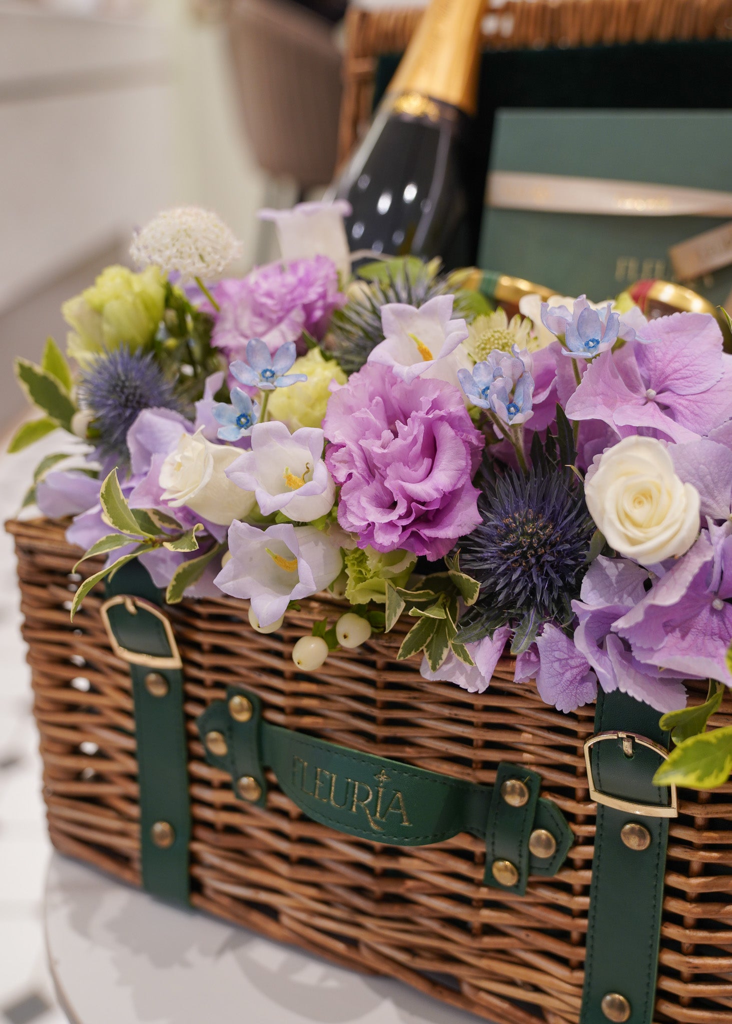 Fleuria Deluxe Gift Basket