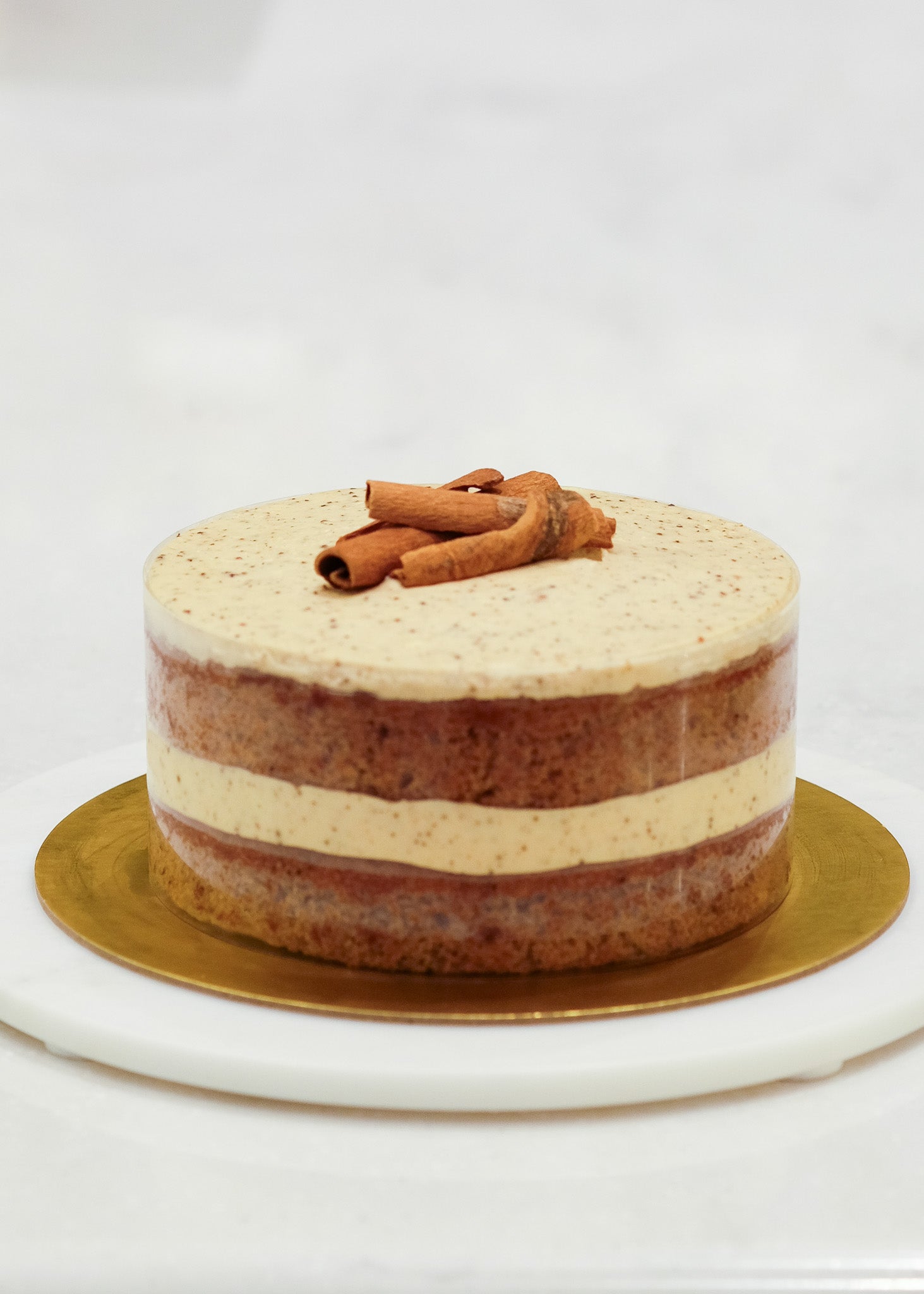 Masala Chai Naked Cake