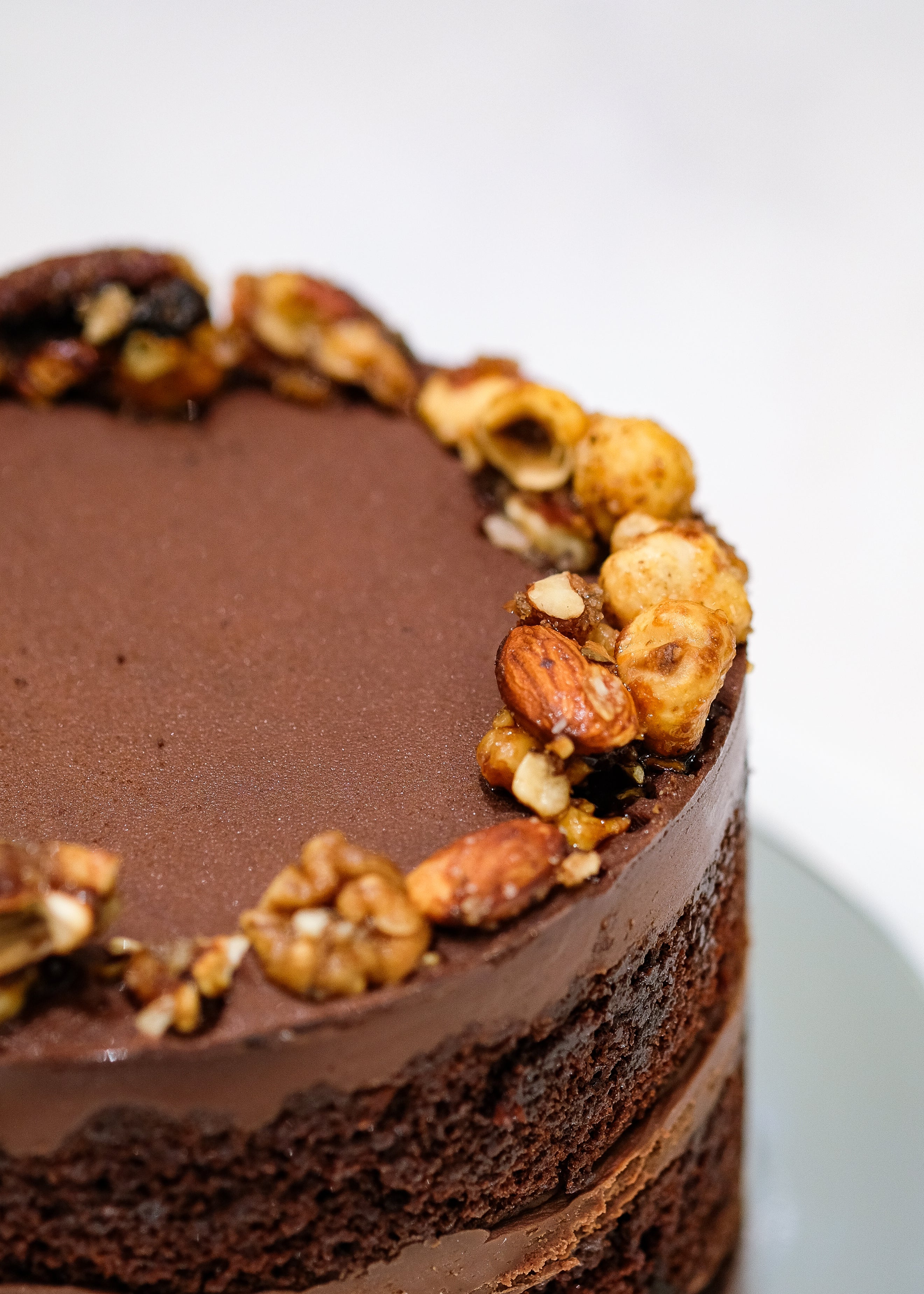 Nut Crunch Naked Cake