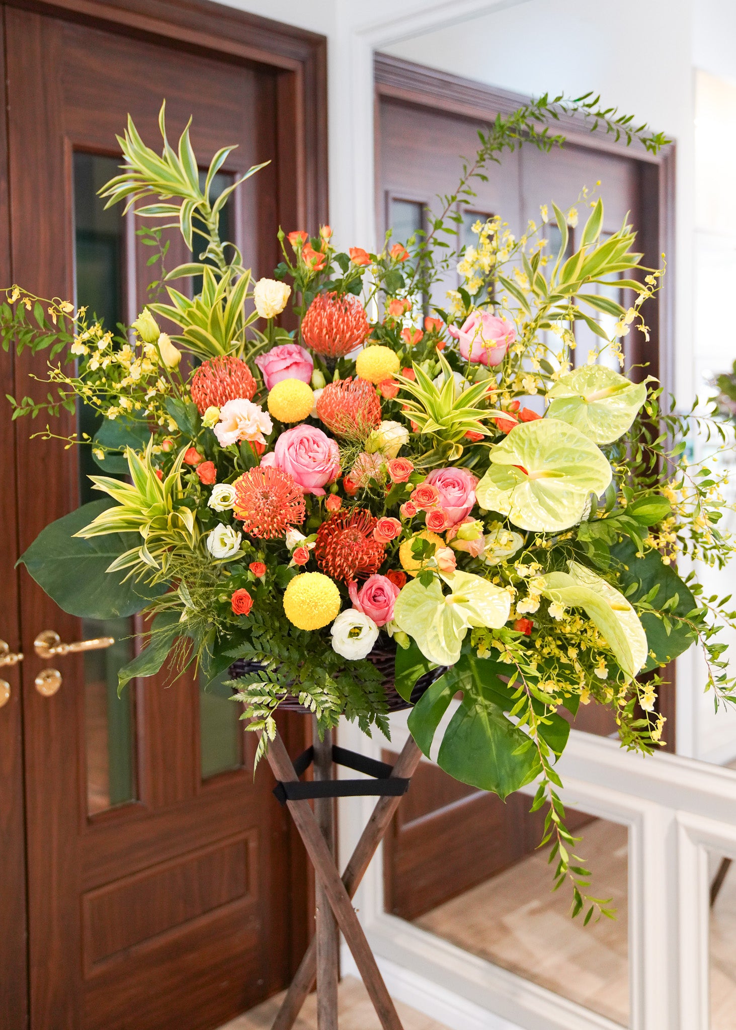 Opening Flower Stand