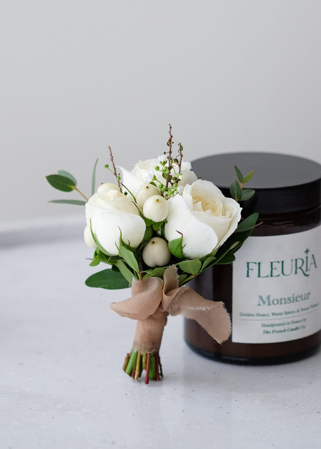 Bridal Bouquet & Corsage/Boutonniere Set