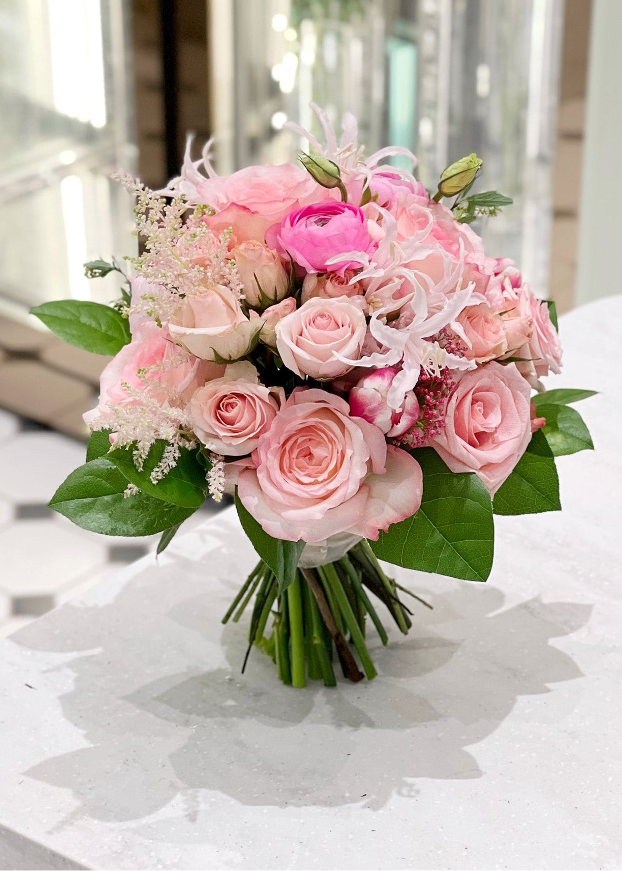 Bridal Bouquet & Corsage/Boutonniere Set
