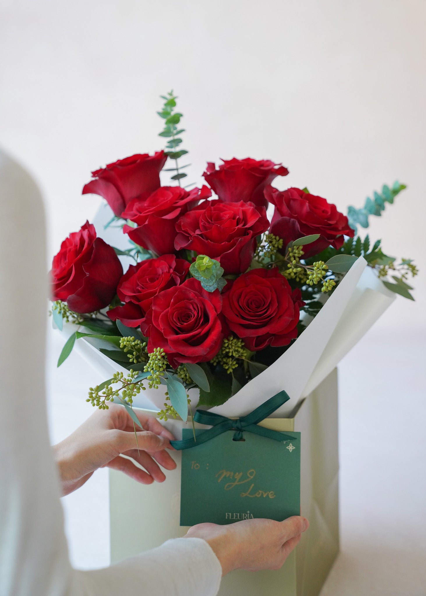 Grand Amour Red Rose Bouquet