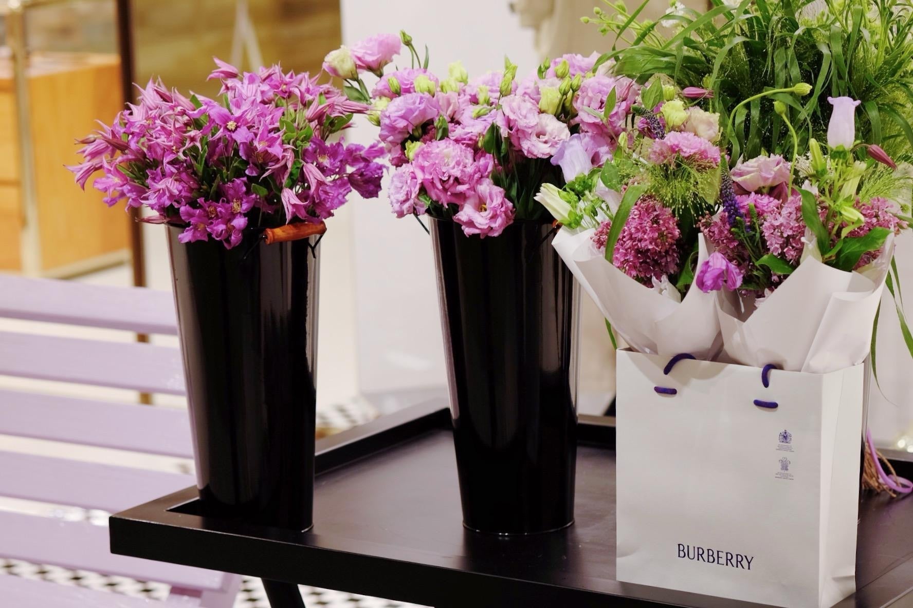 Burberry High Summer Campaign Flower Cart