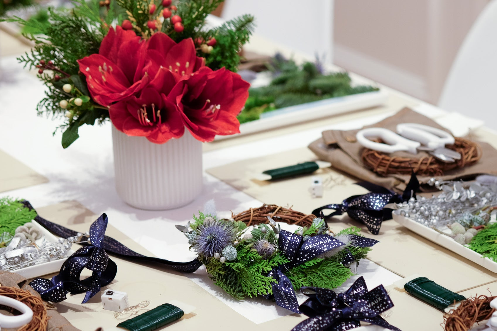 Delvaux Christmas Wreath