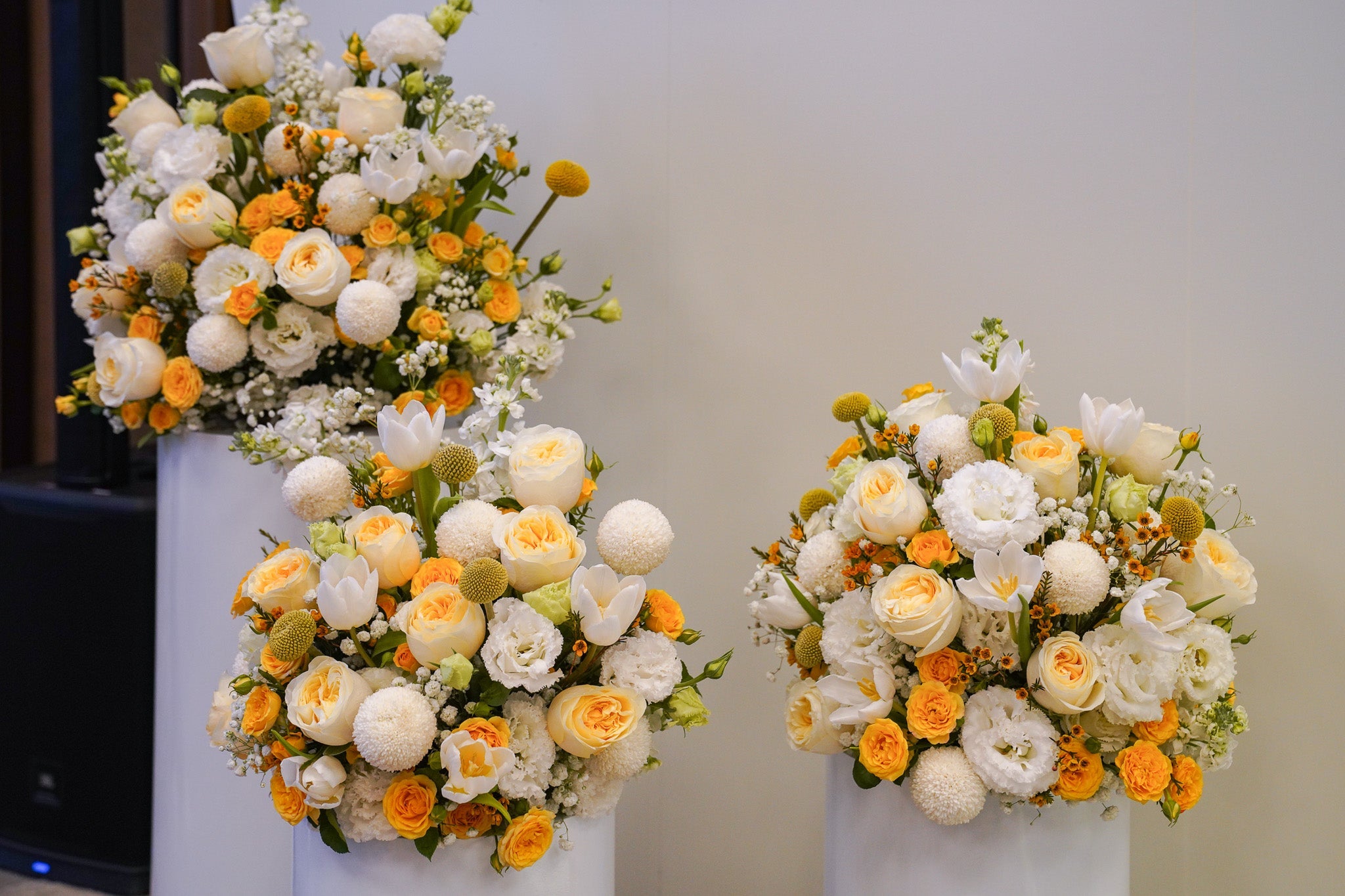 SCMP C-Suite Dinner Flower Installation