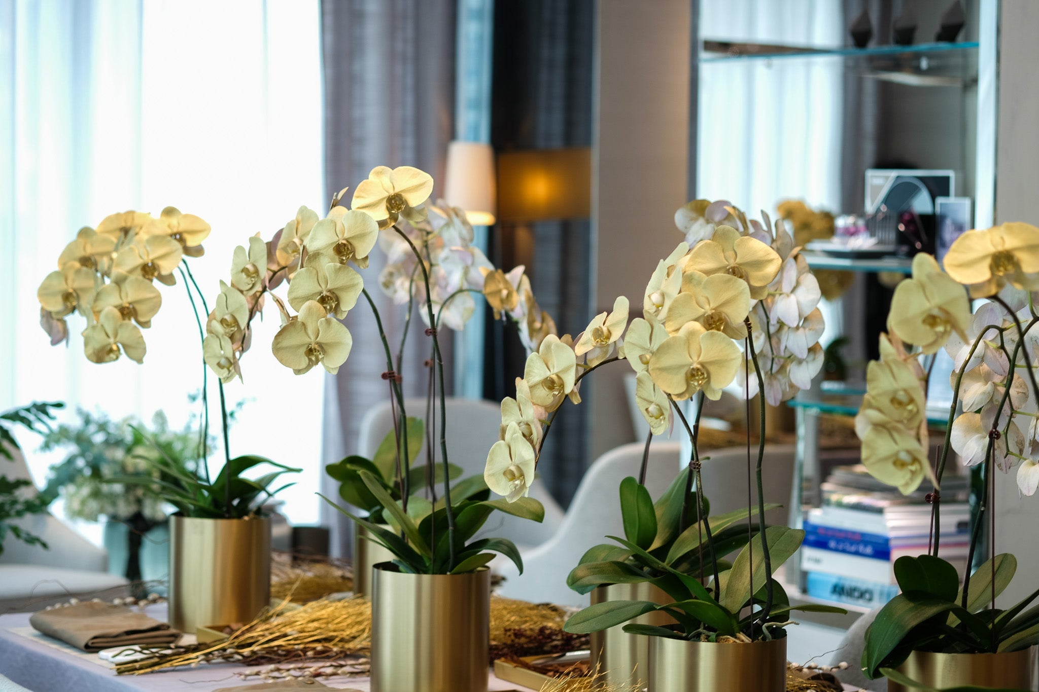 La Prairie CNY Orchid Arrangement Workshop