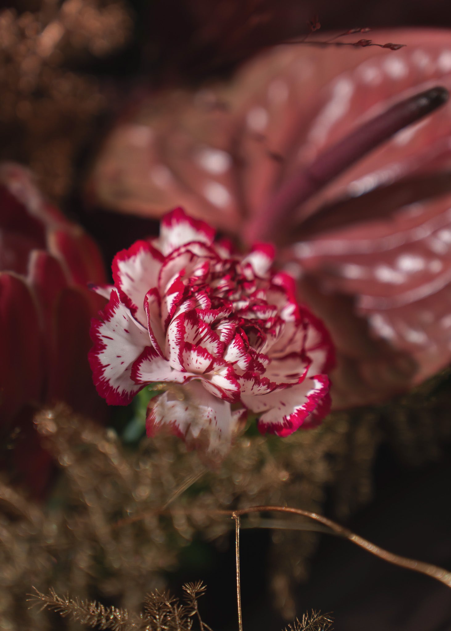 Merlot Christmas Bouquet