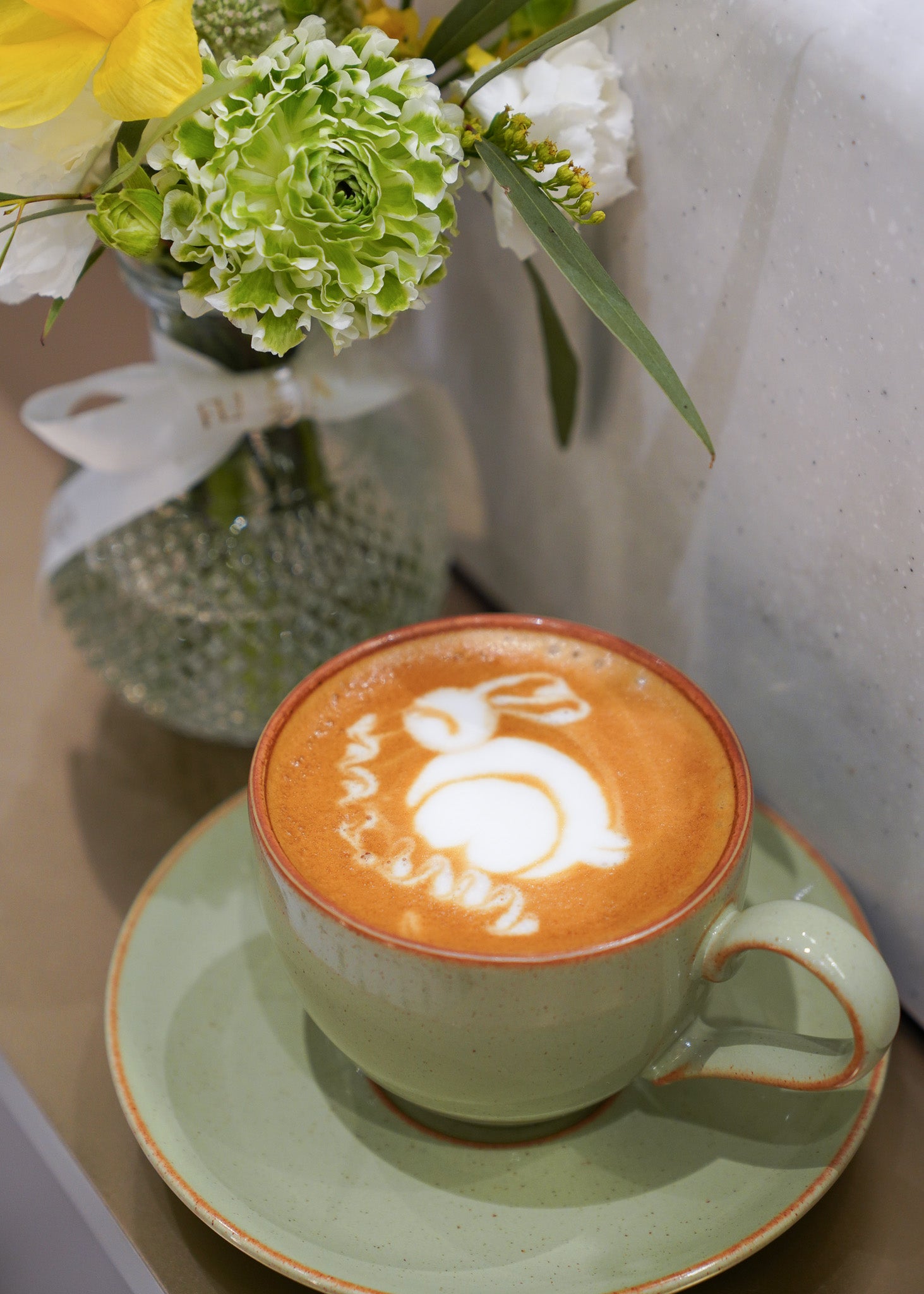 Easter Bunny Latte Art Experience For Two @ Pacific Place