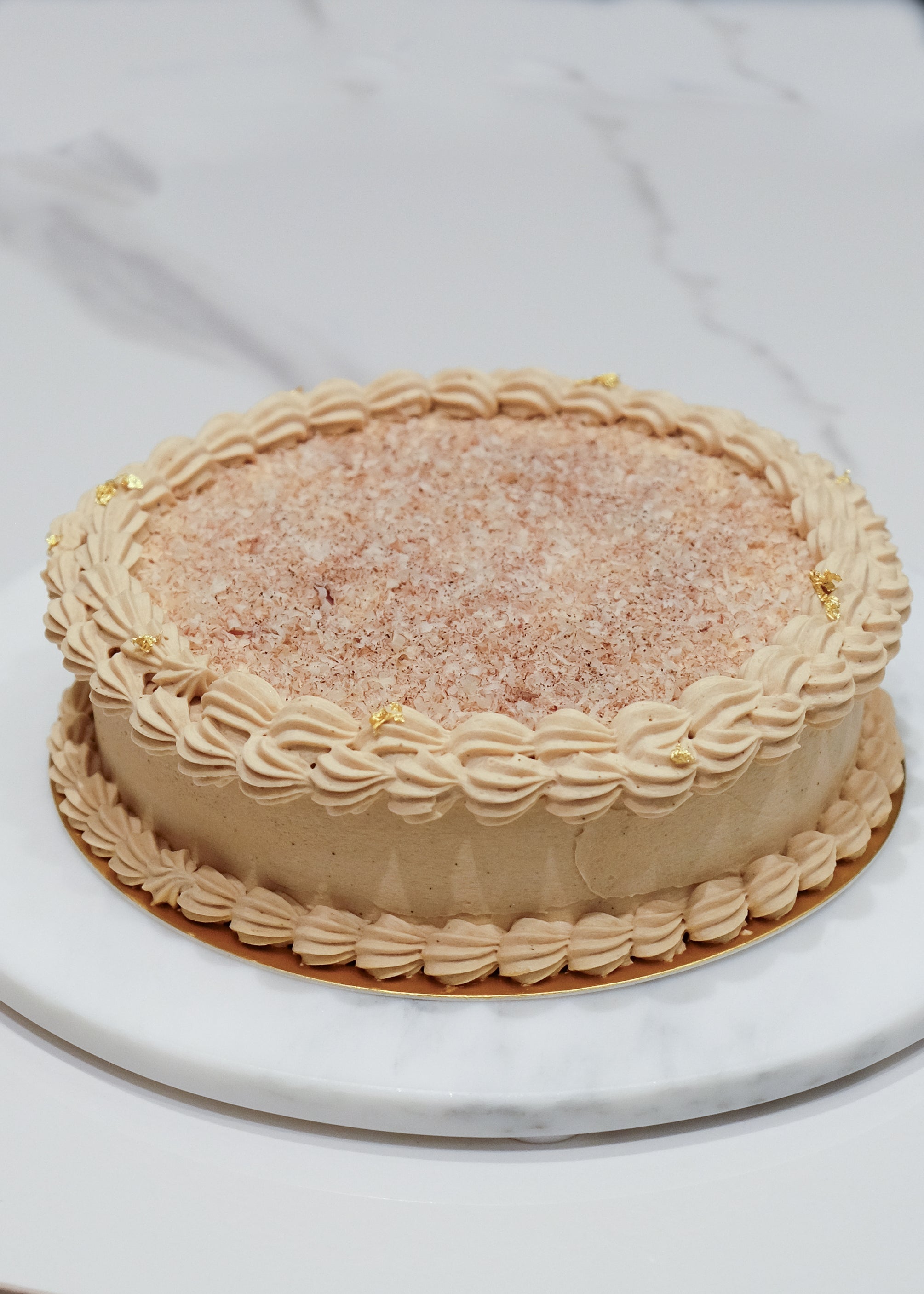 Coffee & Almond Cake