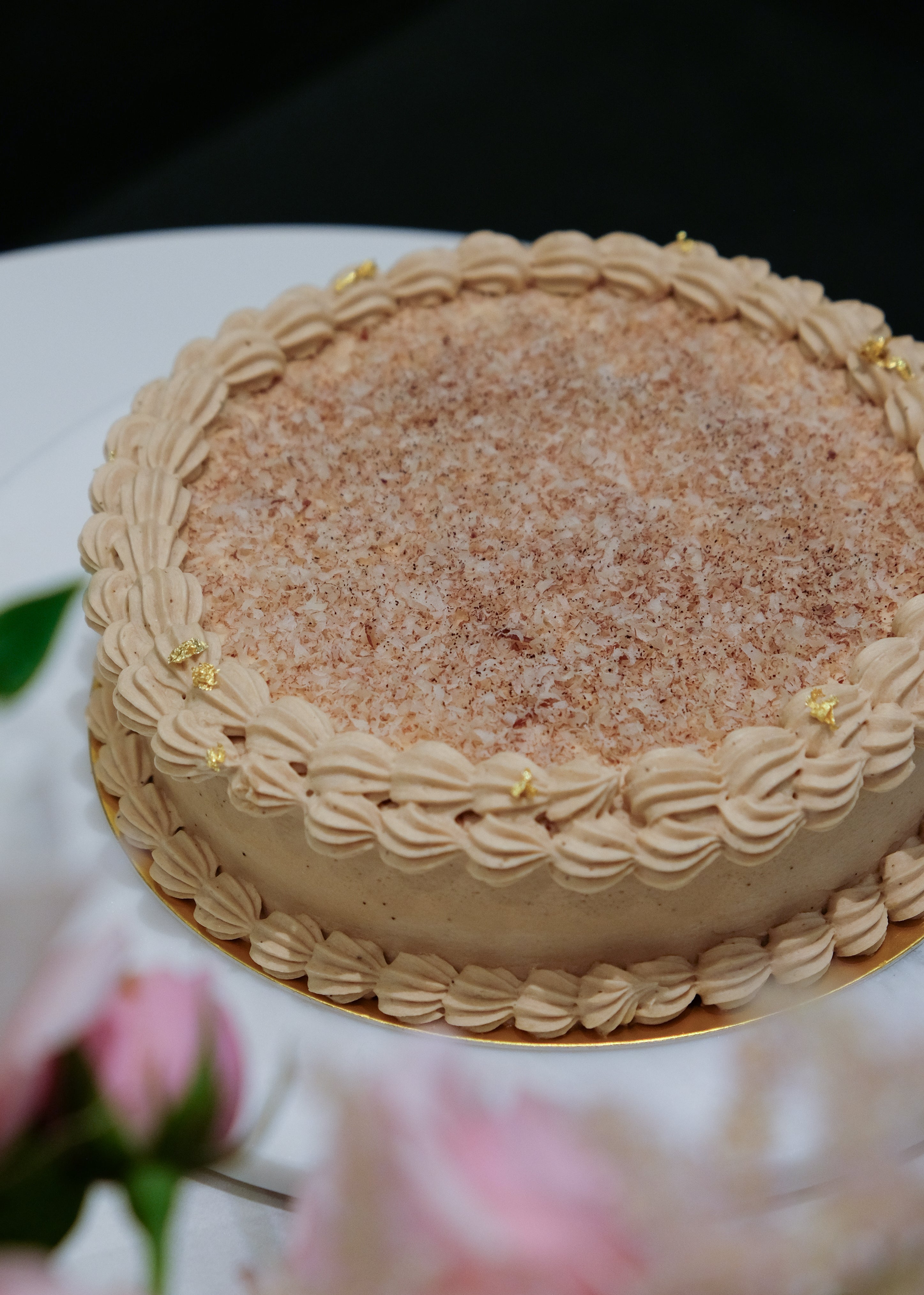Coffee & Almond Cake