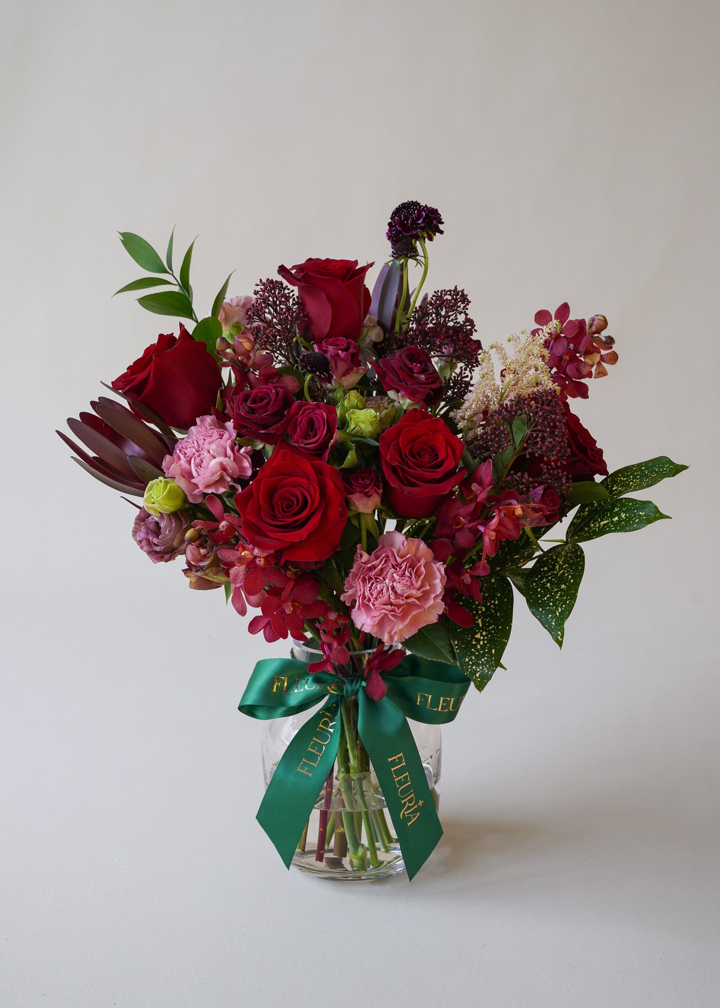 Bordeaux Romance in Vase