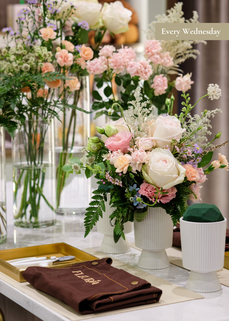 Floral Arrangement @ Pacific Place | Every Wednesday