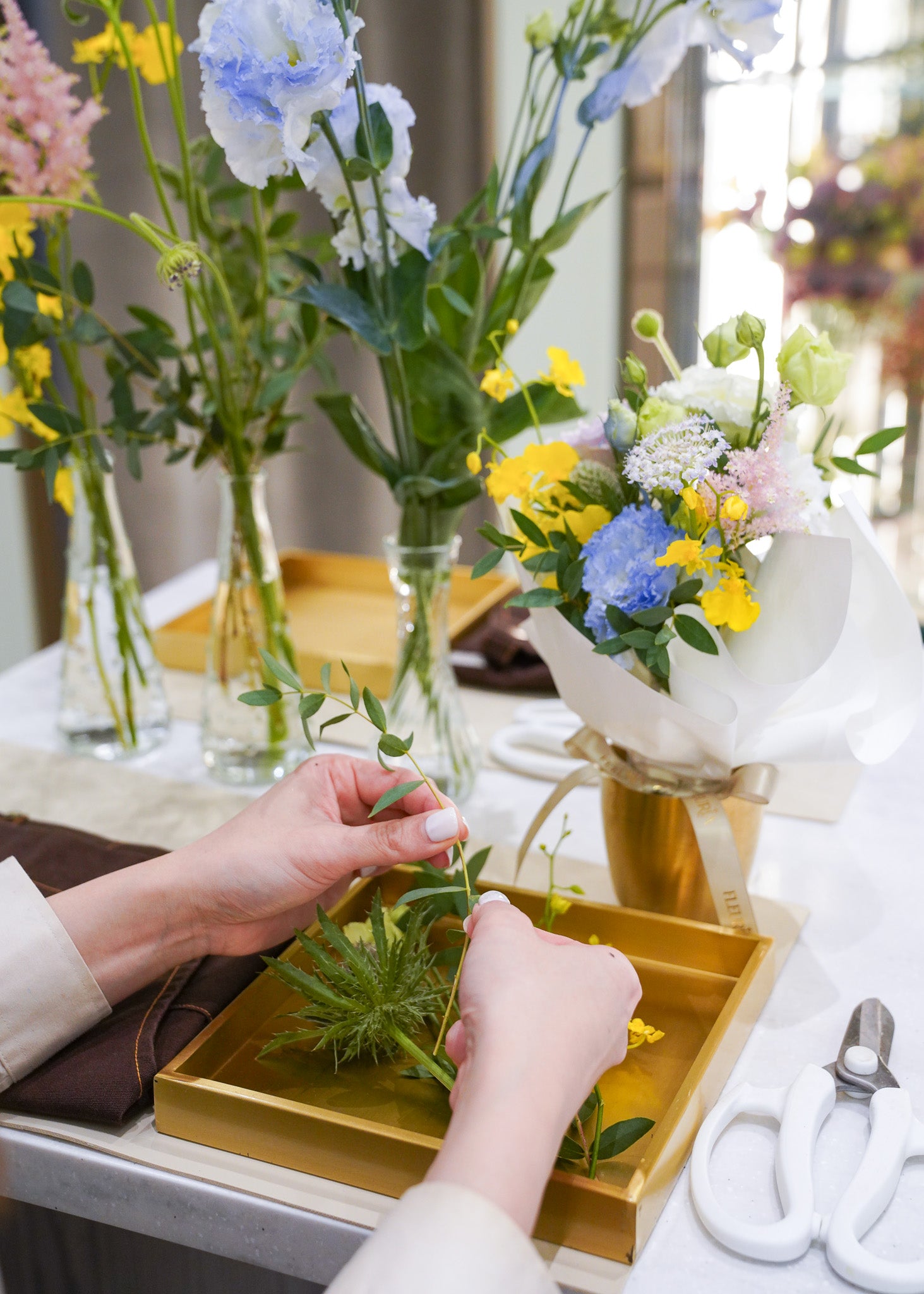 Mini Hand-tied Bouquet Workshop @ Pacific Place | Every Sunday