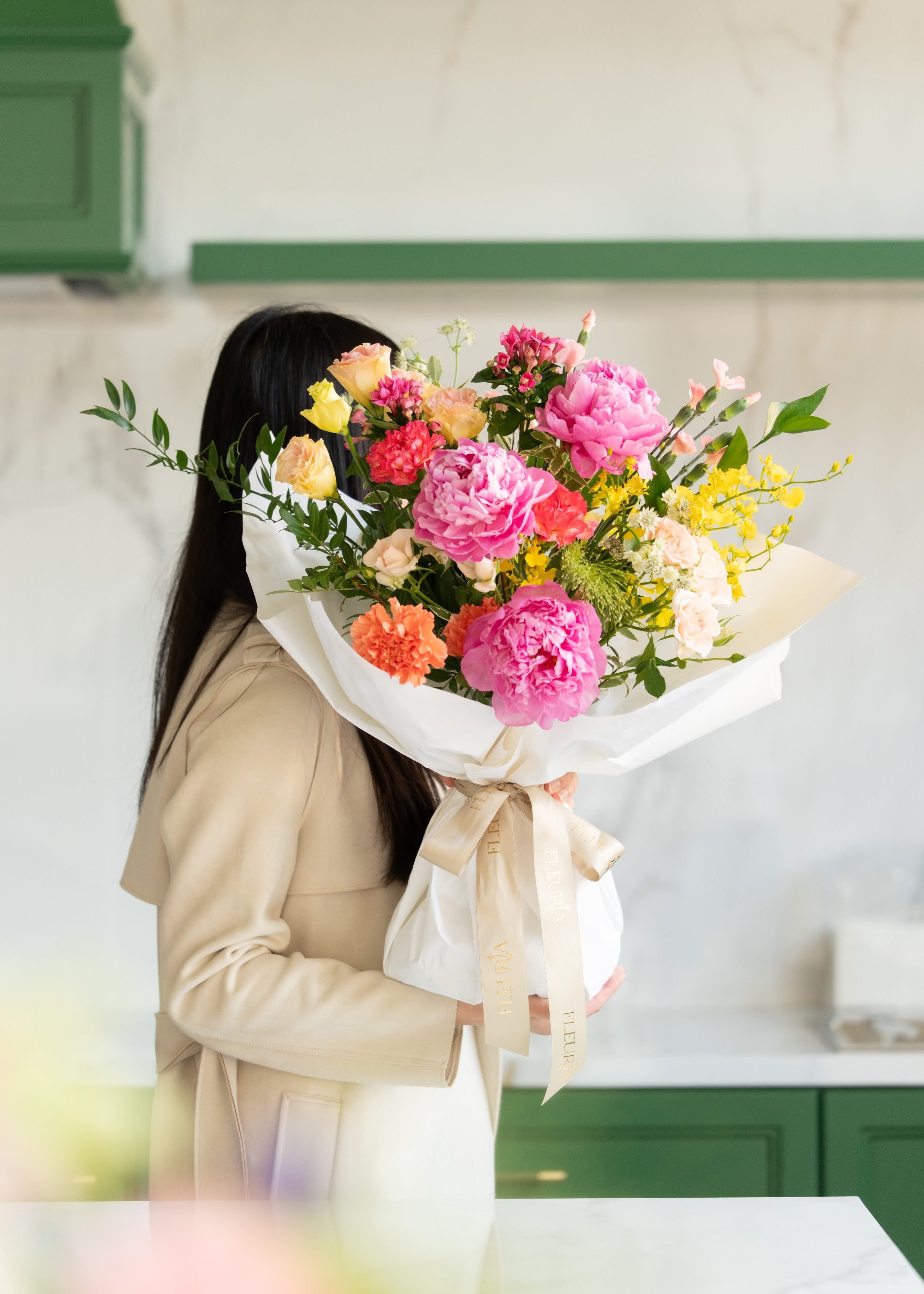 Mom's Radiant Heart Bouquet | Mother's Day Flower Collection