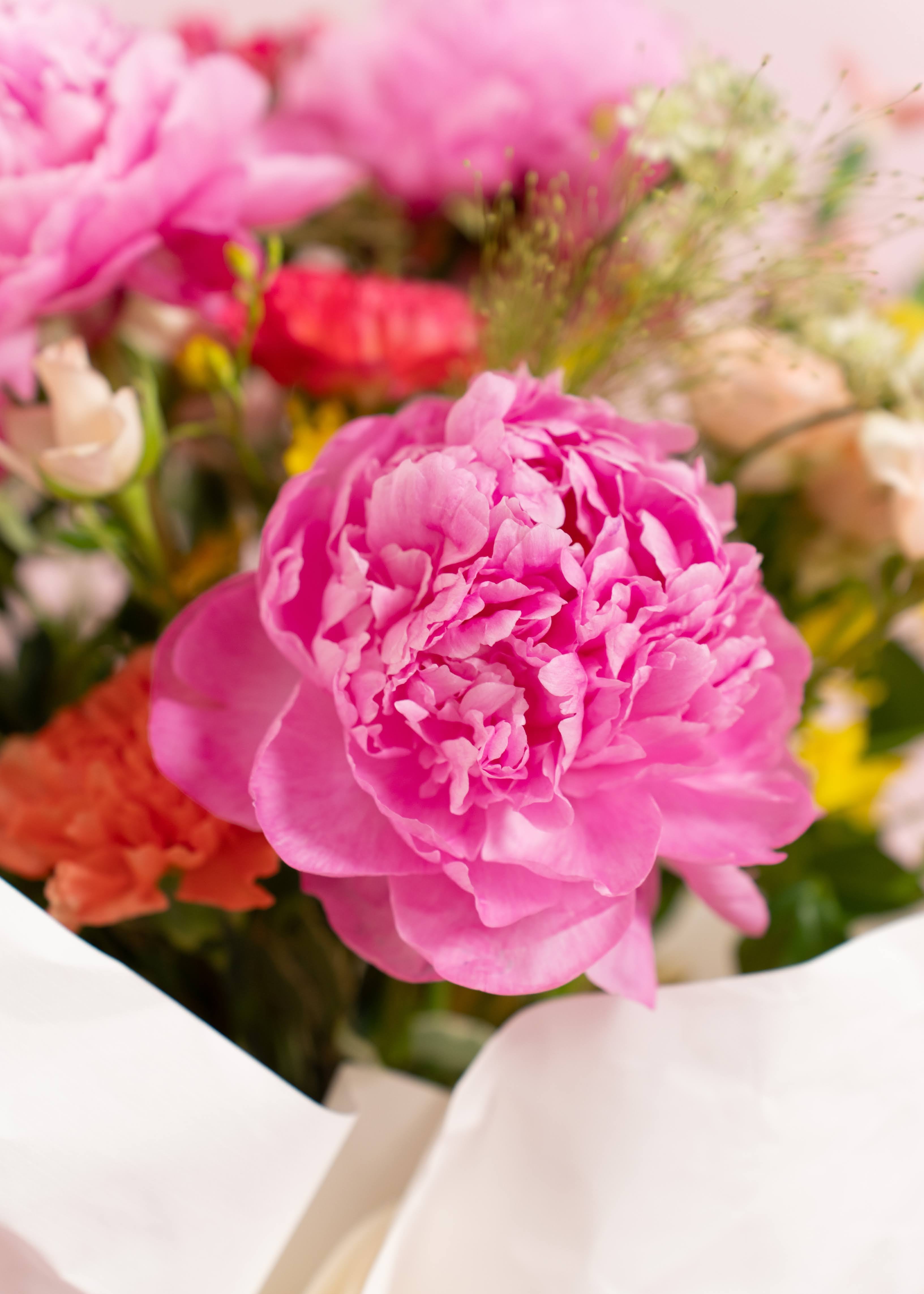 Mom's Radiant Heart Bouquet | Mother's Day Flower Collection
