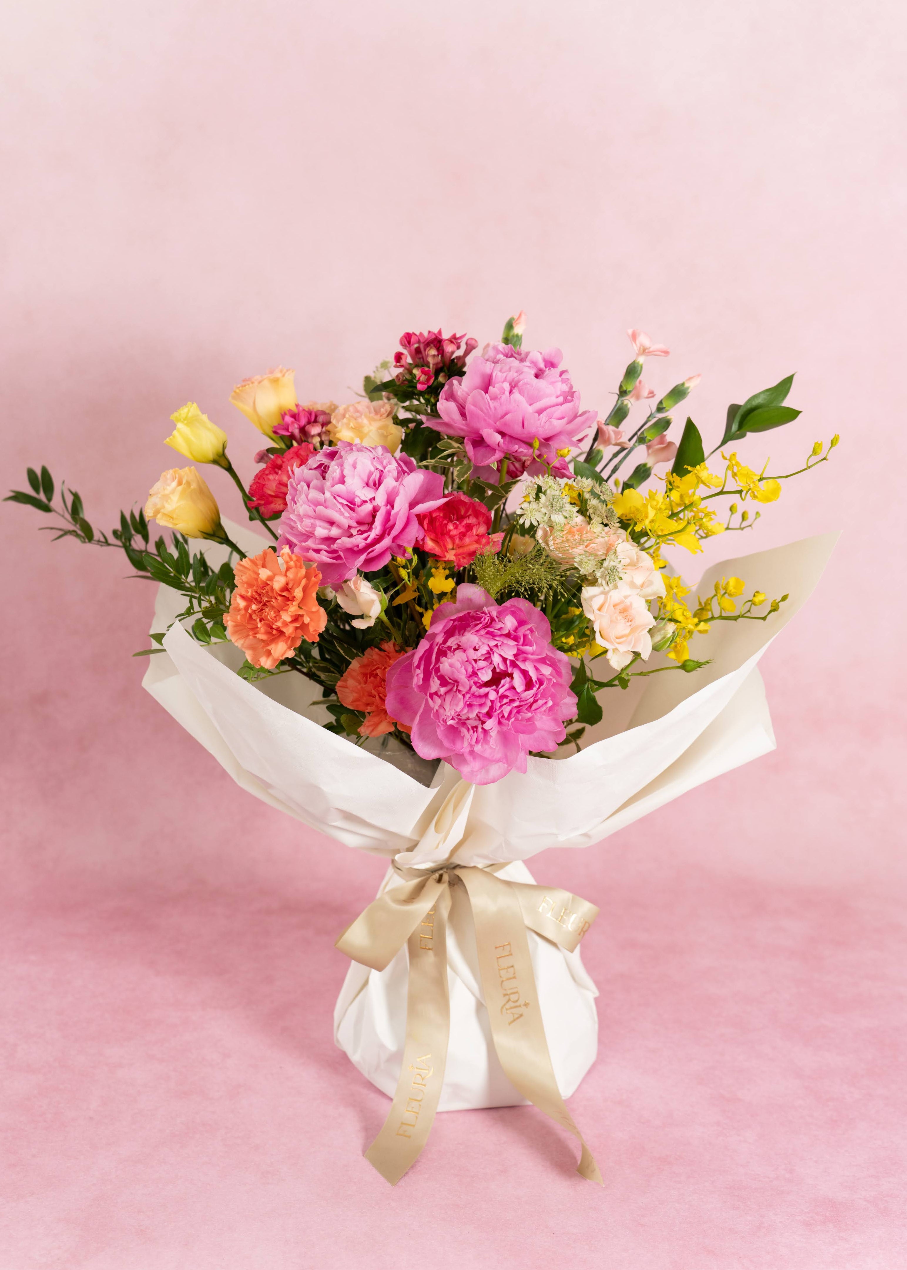 Mom's Radiant Heart Bouquet | Mother's Day Flower Collection