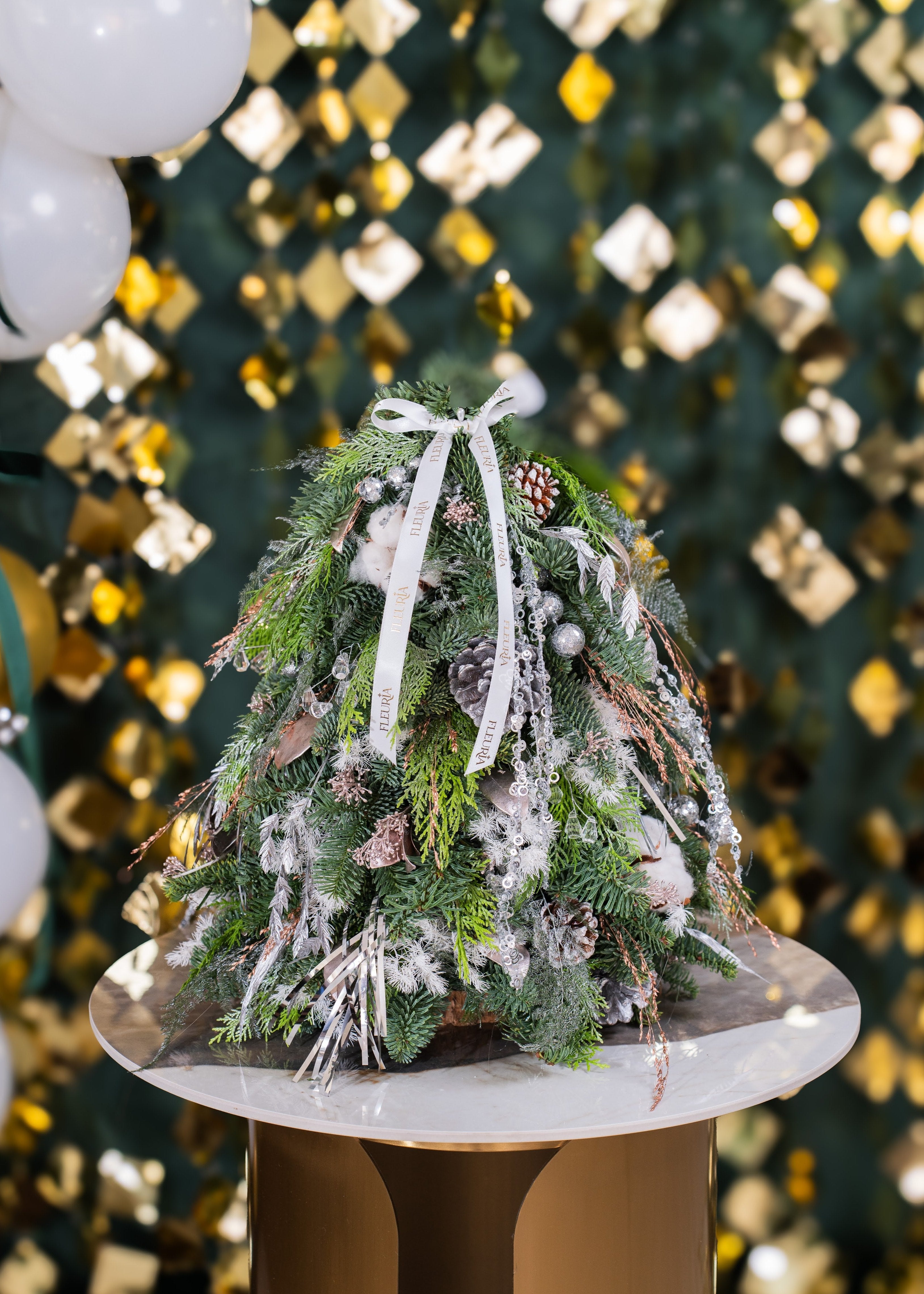 Twinkling Fir Mini Christmas Tree