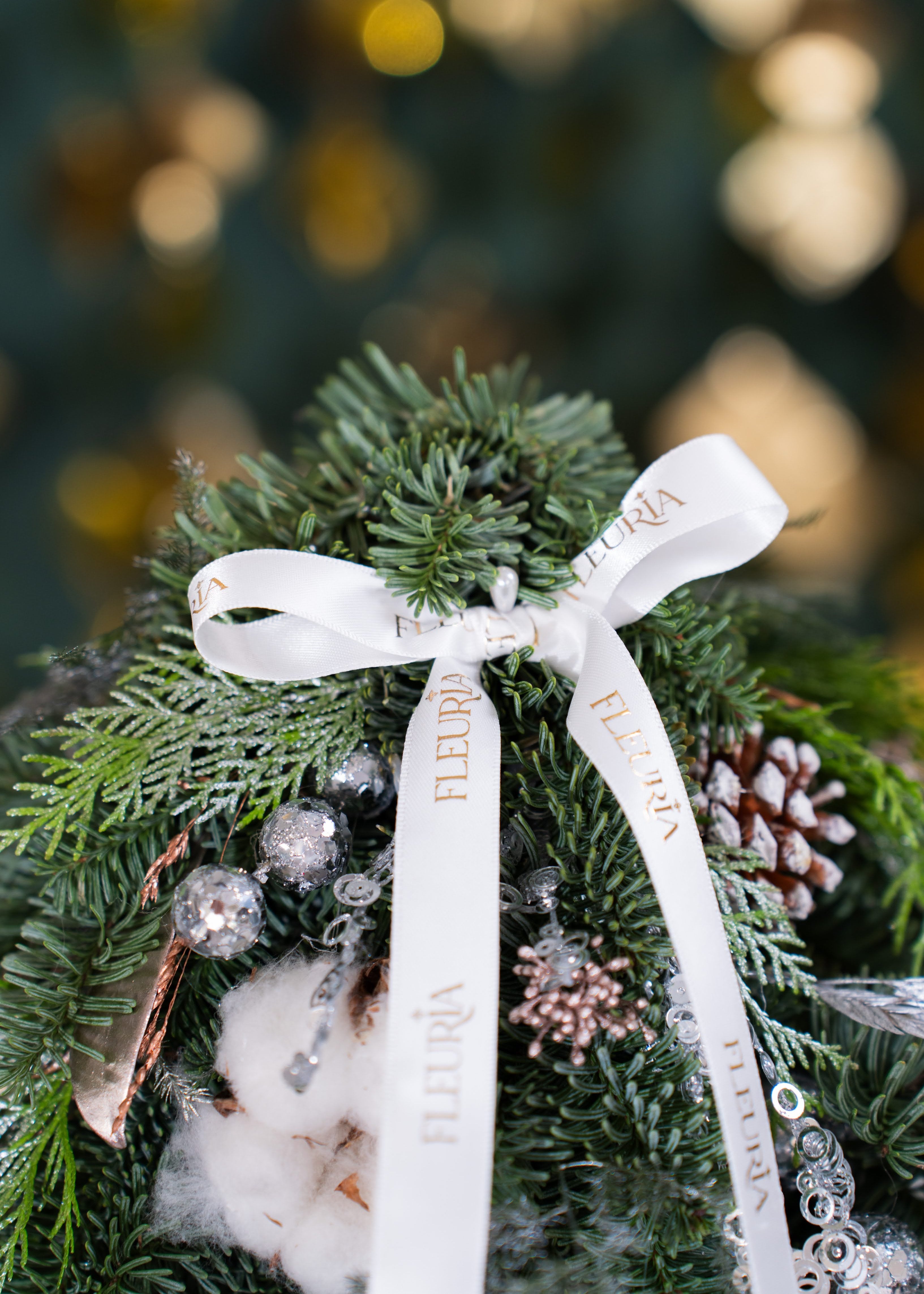 Twinkling Fir Mini Christmas Tree