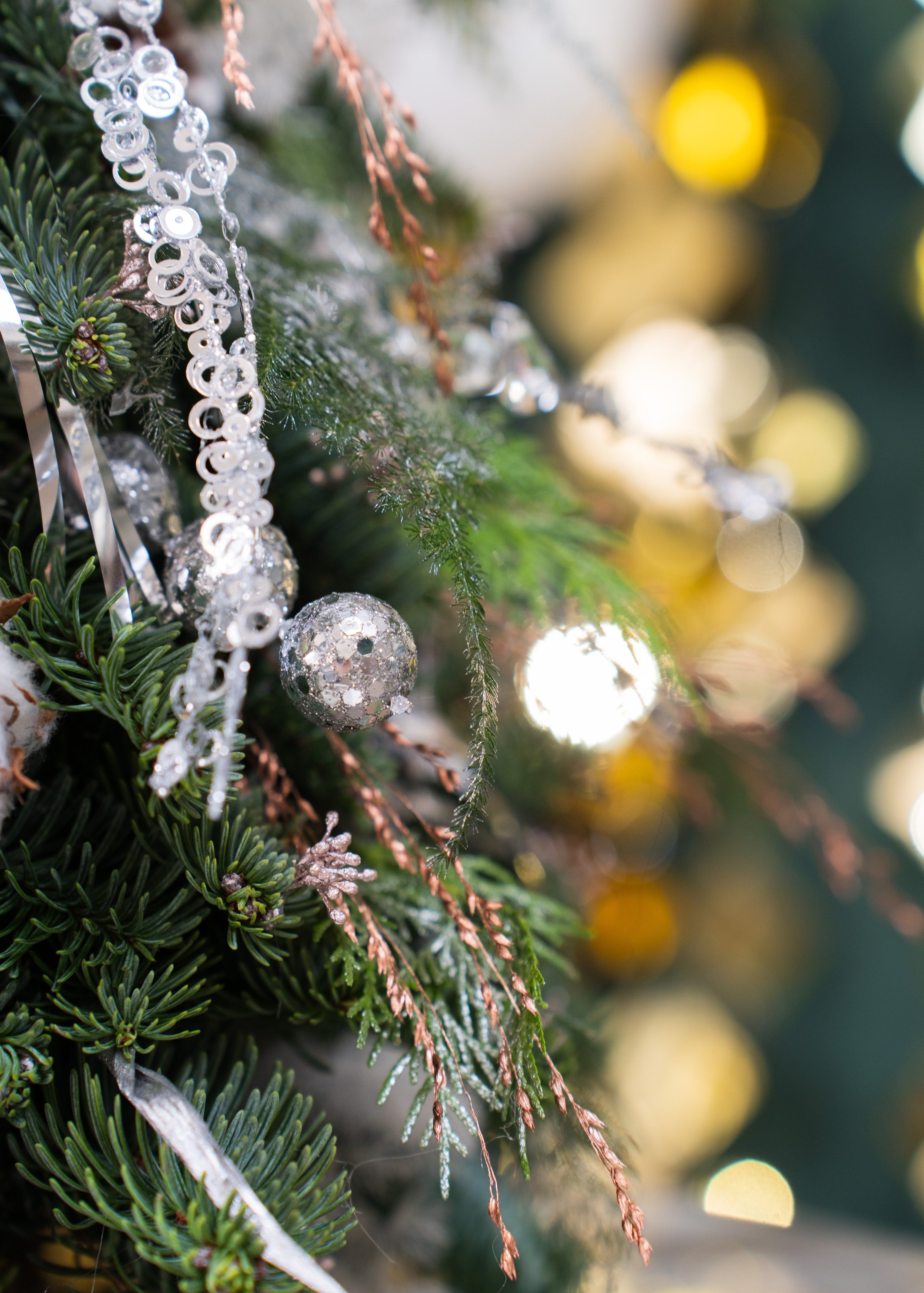 Twinkling Fir Mini Christmas Tree