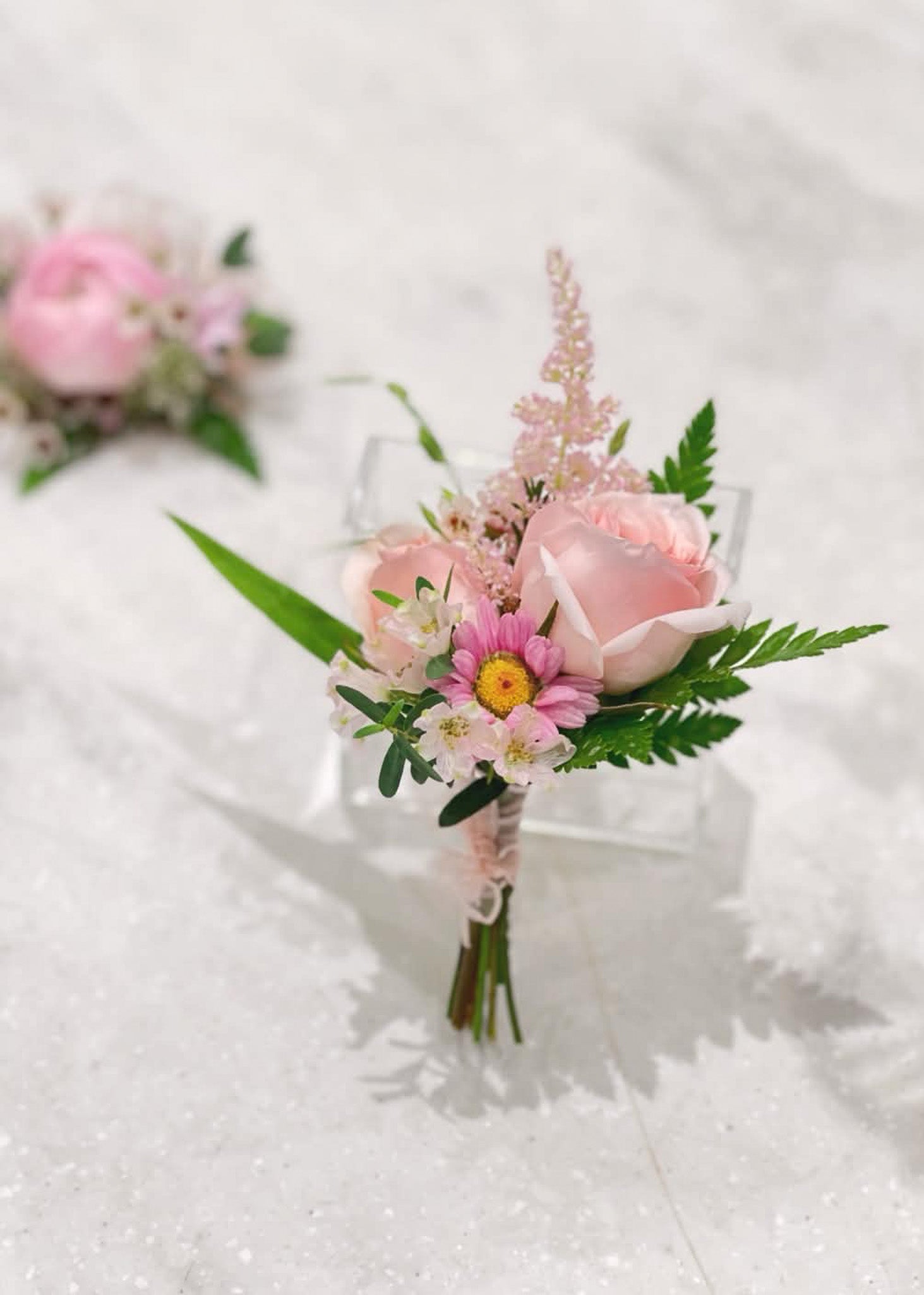 新娘捧花與胸花組