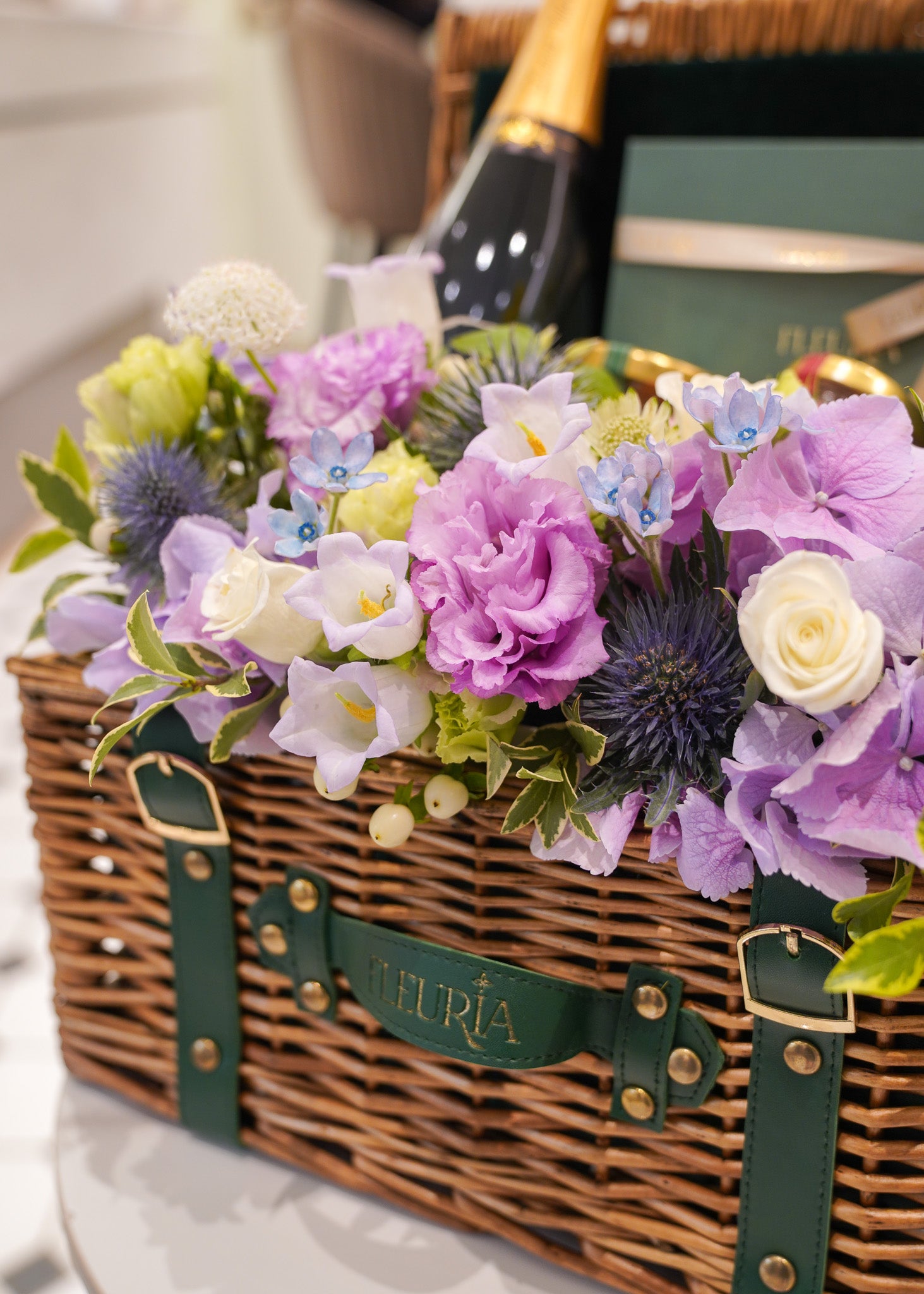 Fleuria Deluxe Gift Basket