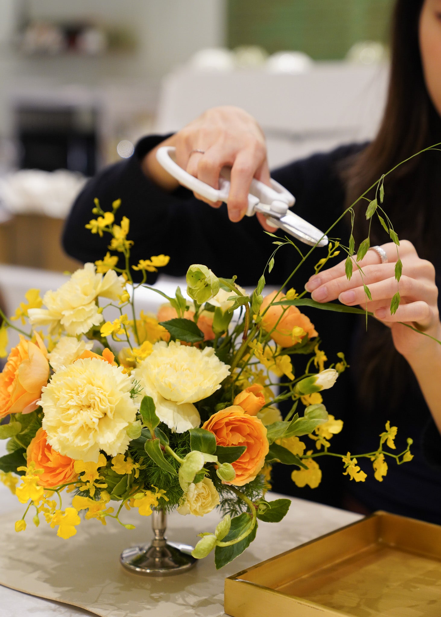 “Banana Sundae” Mini Centrepiece Arrangement