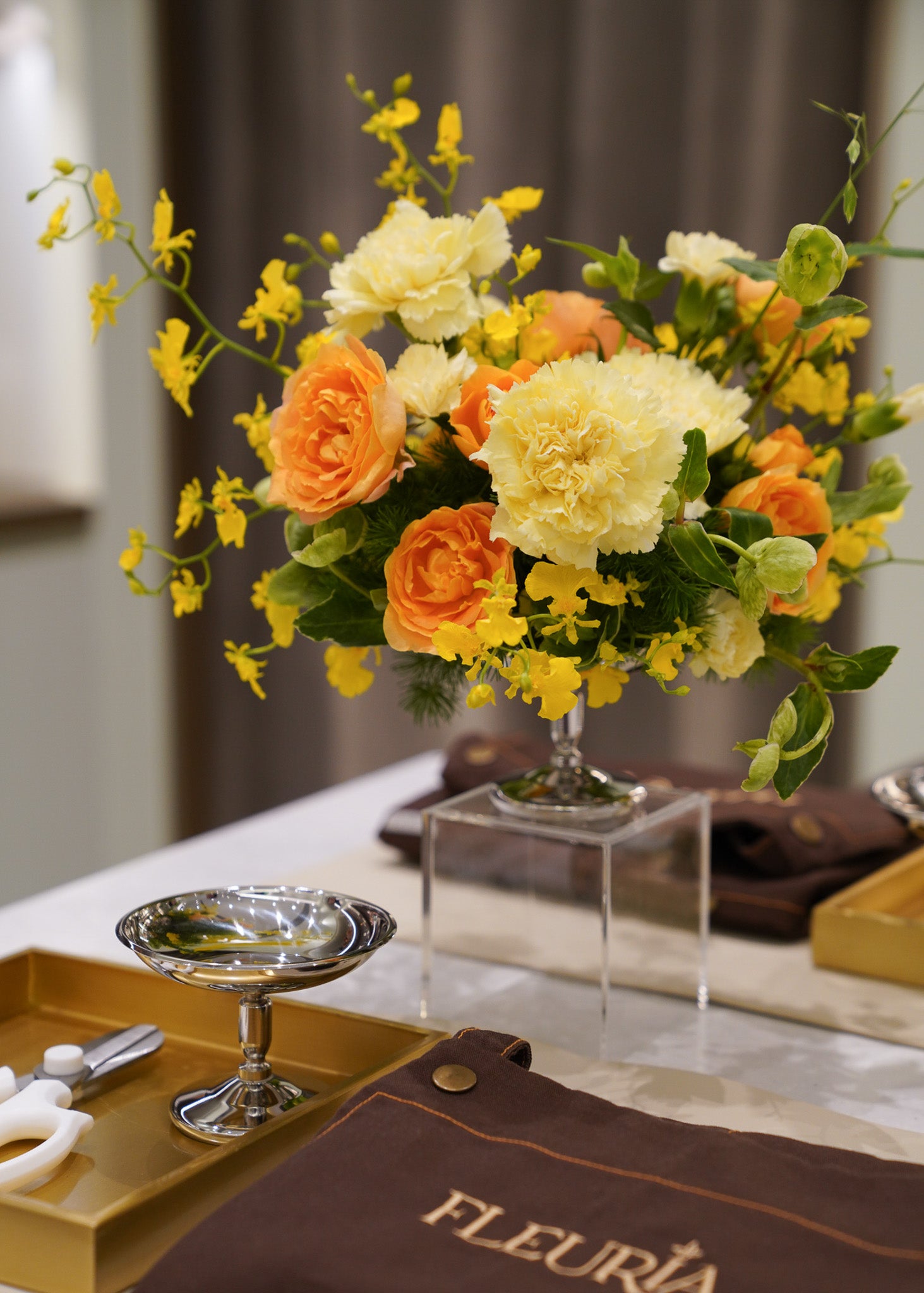“Banana Sundae” Mini Centrepiece Arrangement